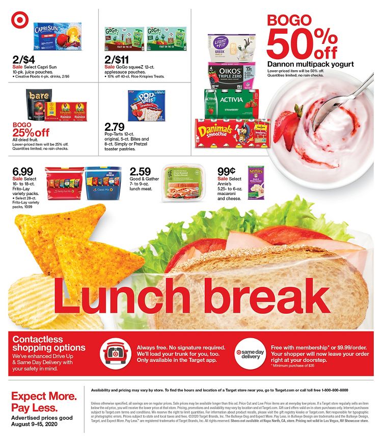 Target Weekly Ad page 38