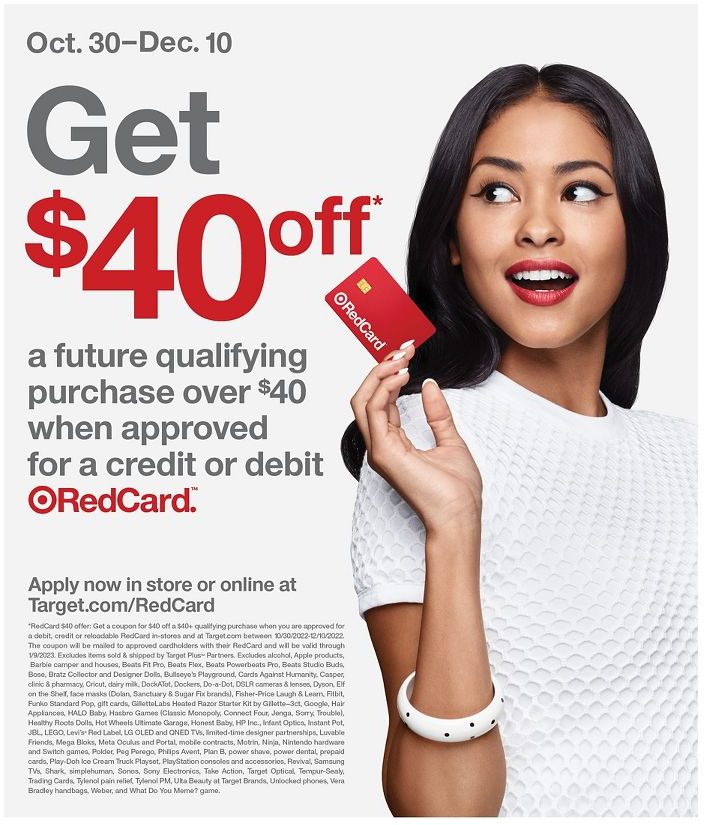 Target Weekly Ad page 40