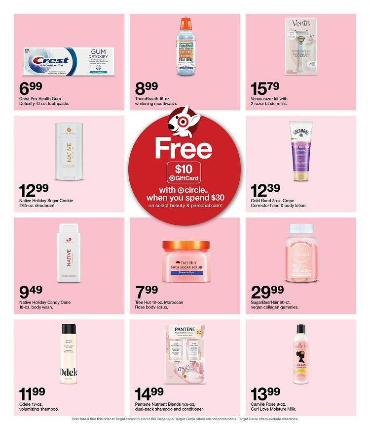 Target Weekly Ad page 34