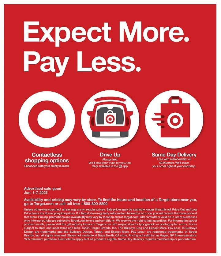 Target Weekly Ad page 30