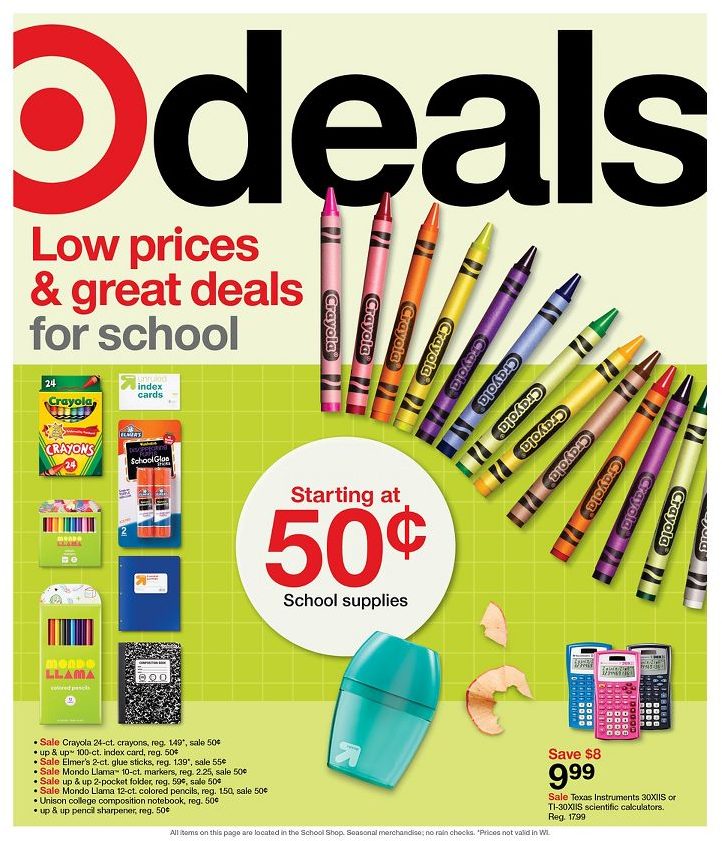 Target Weekly Ad