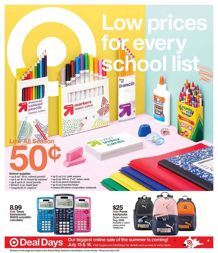 Target Weekly Ad