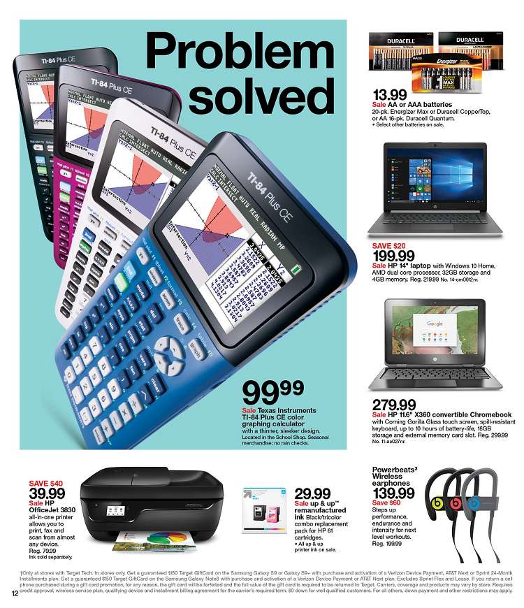 Target Weekly Ad Jul 22 - 28, 2018 page 12