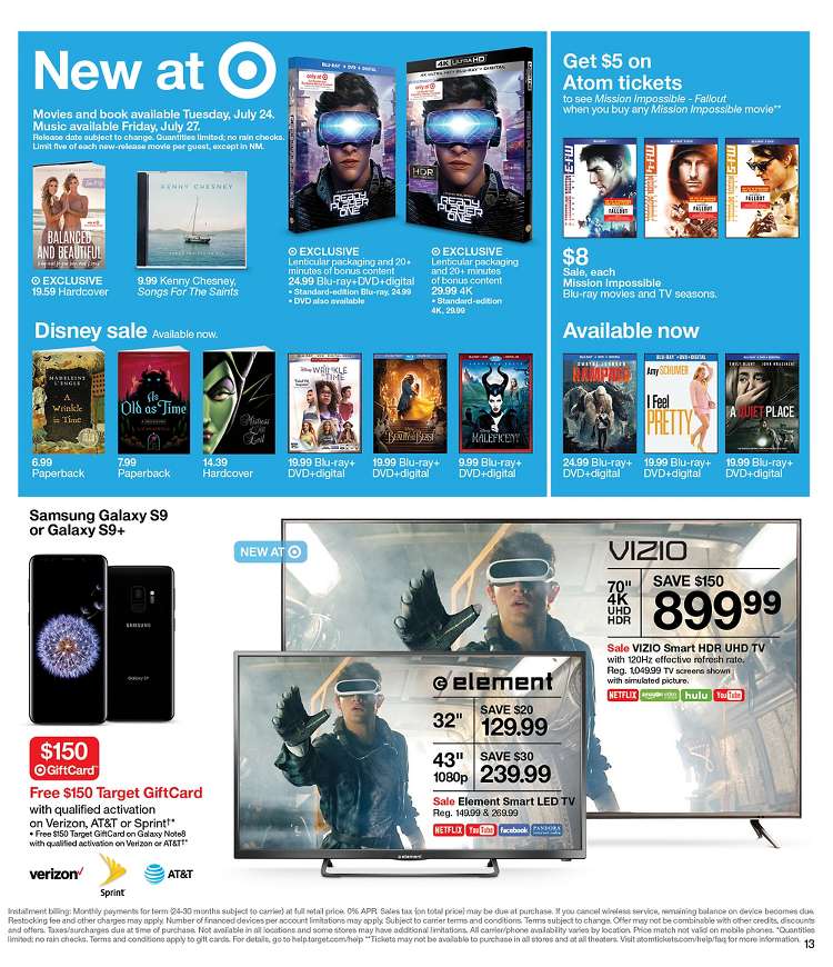 Target Weekly Ad Jul 22 - 28, 2018 page 13