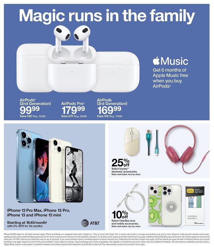 Target Weekly Ad page 22