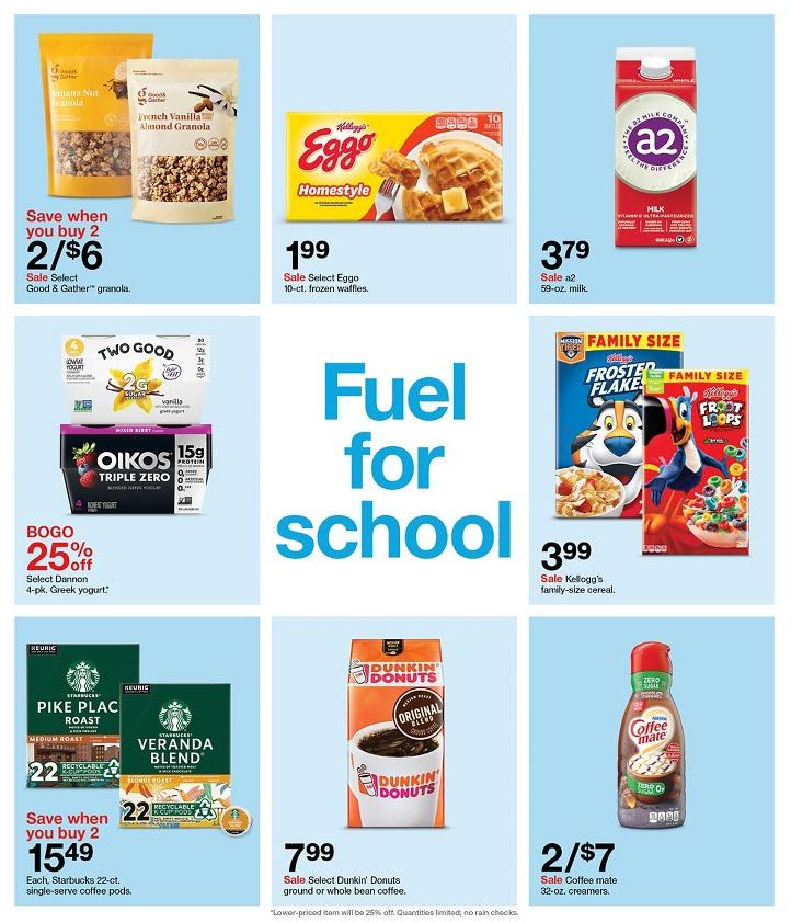 Target Weekly Ad page 38