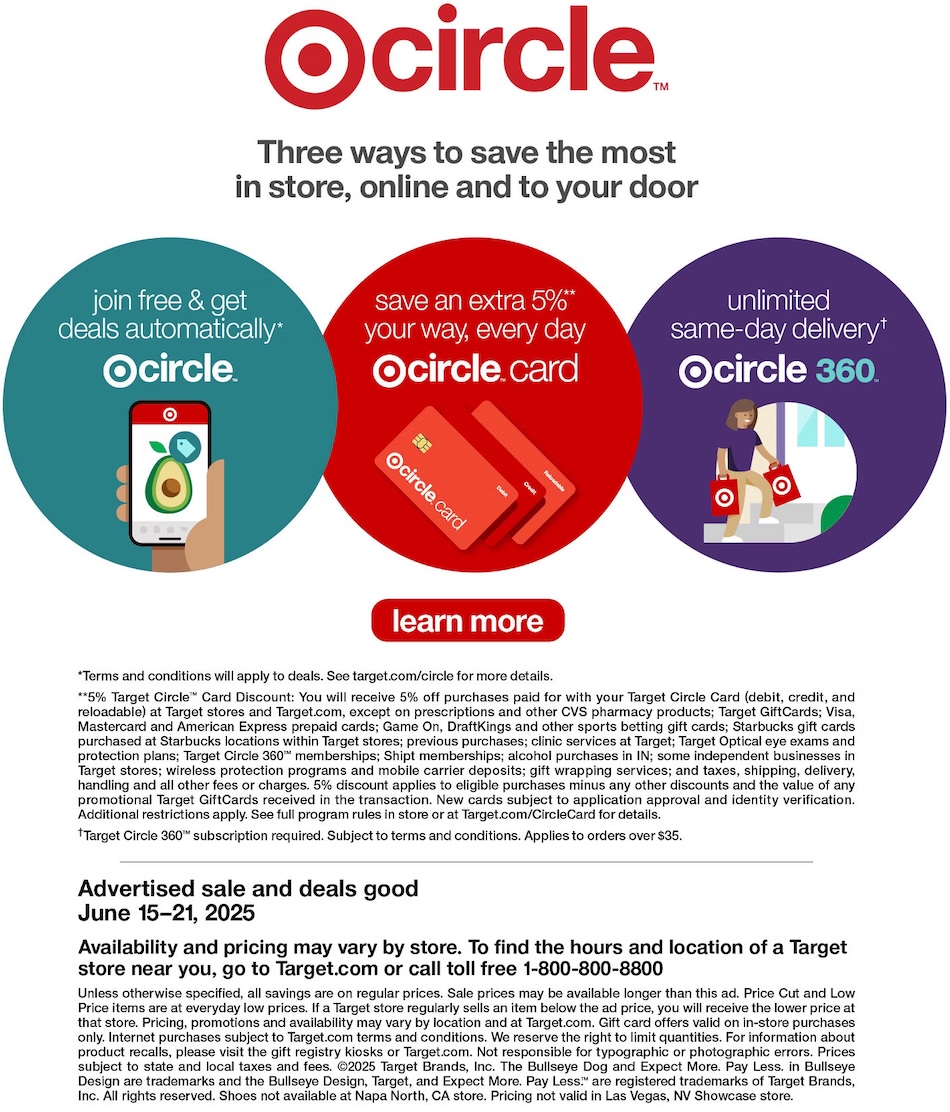 Target Weekly Ad page 34