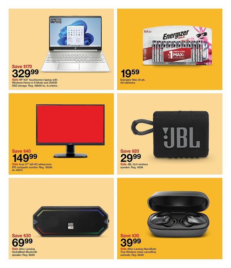 Target Weekly Ad page 22