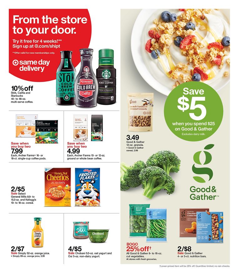 Target Weekly Ad