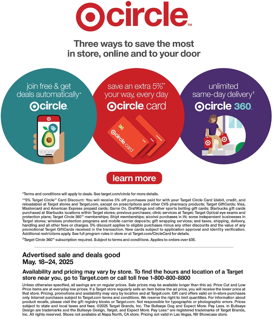 Target Weekly Ad page 33