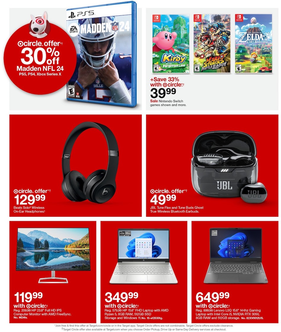 Target Weekly Ad Oct 1 - 7, 2023 page 24