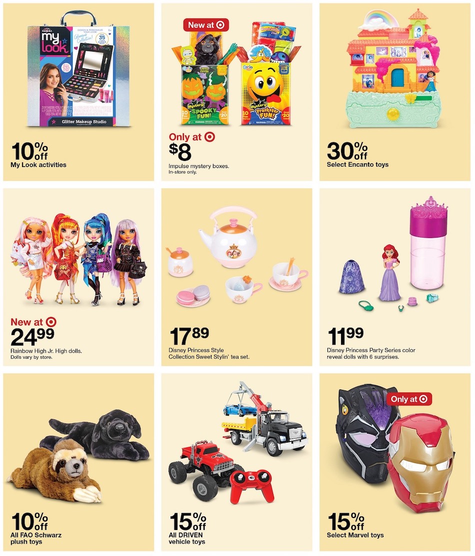 Target Weekly Ad Oct 1 - 7, 2023 page 33