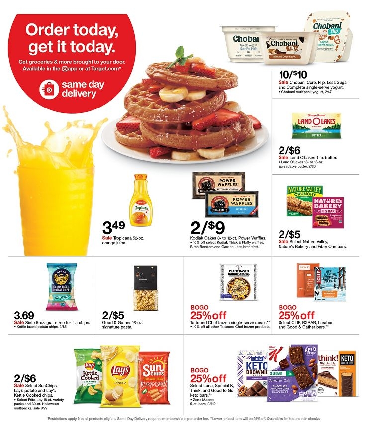 Target Weekly Ad page 28