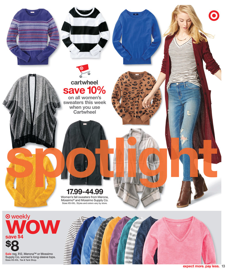 Target Weekly Ad Oct 4 - Oct 10 2015 page 13