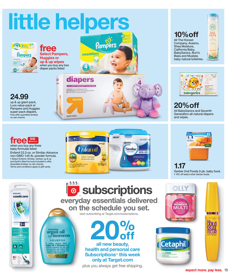 Target Weekly Ad Oct 4 - Oct 10 2015 page 15