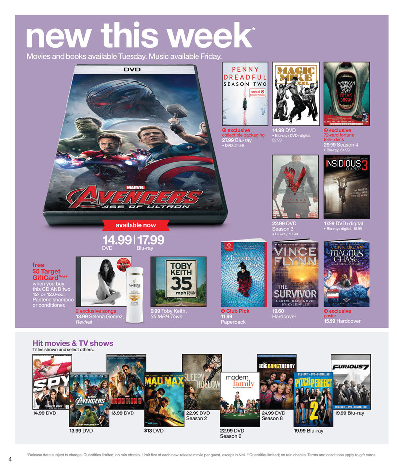Target Weekly Ad Oct 4 - Oct 10 2015 page 4