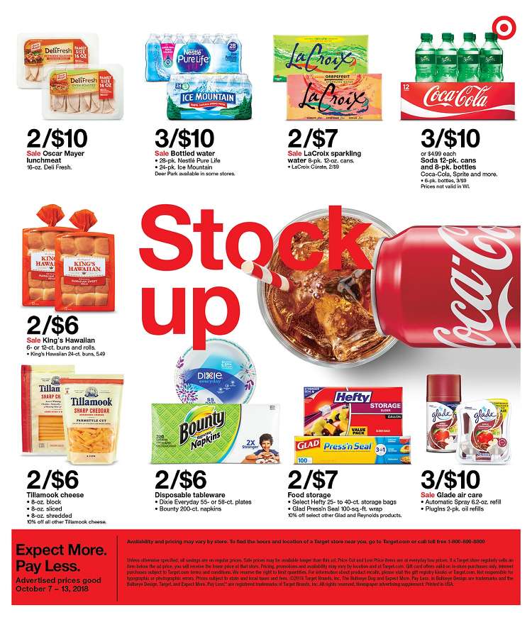 Target Weekly Ad Oct 7 - 13, 2018 page 29