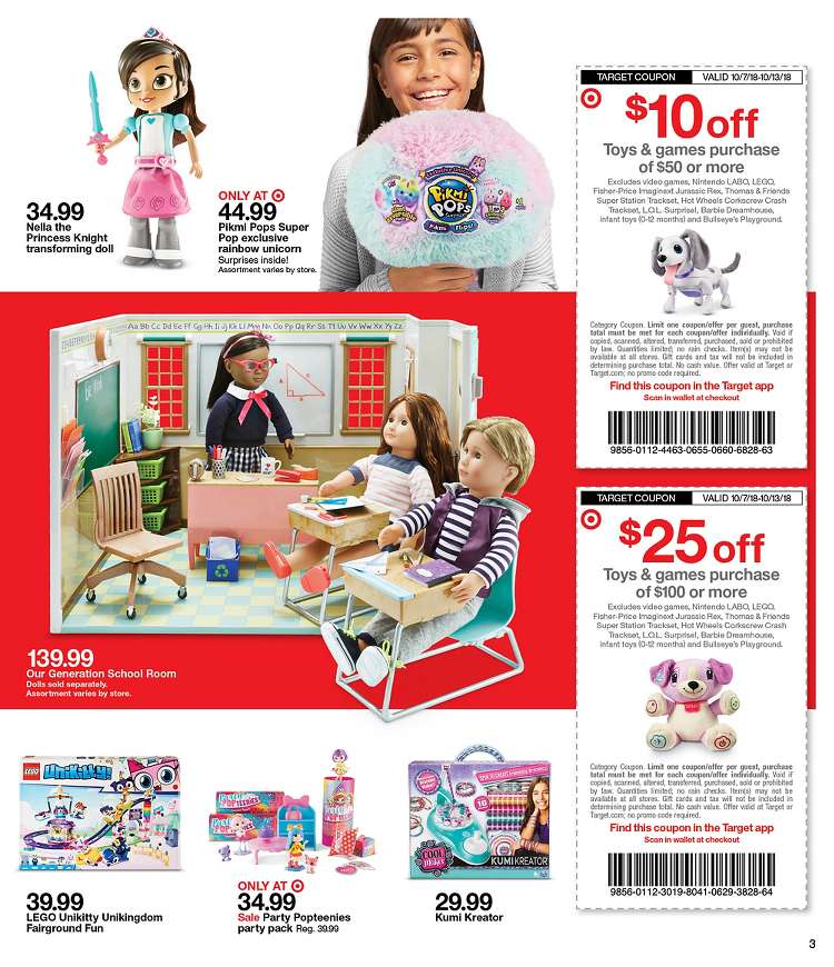Target Weekly Ad Oct 7 - 13, 2018 page 3