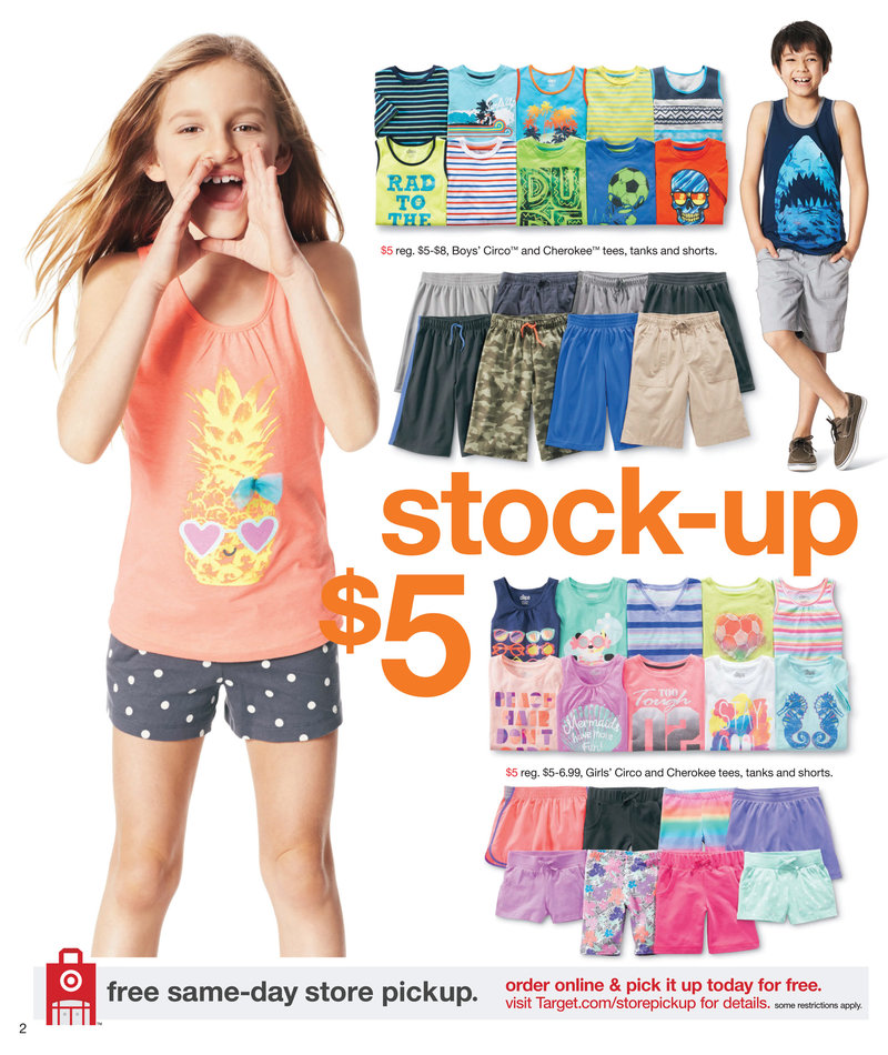Target Weekly Ad Preview 5/24 2015 Clothing and Summer Sale | WeeklyAds2