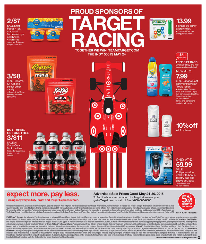 Target Weekly Ad Preview 5/24 2015 Clothing and Summer Sale | WeeklyAds2