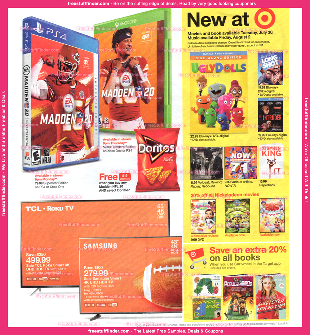 Target Weekly Ad Preview Jul 28 - Aug 3, 2019 page 18