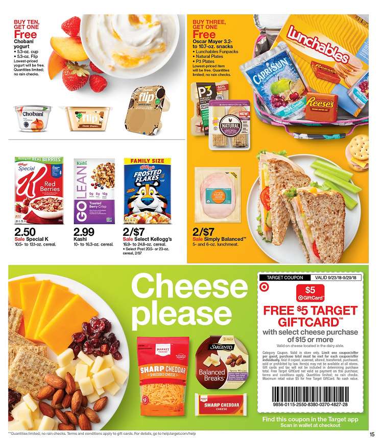 Target Weekly Ad Sep 23 - 29, 2018 page 20