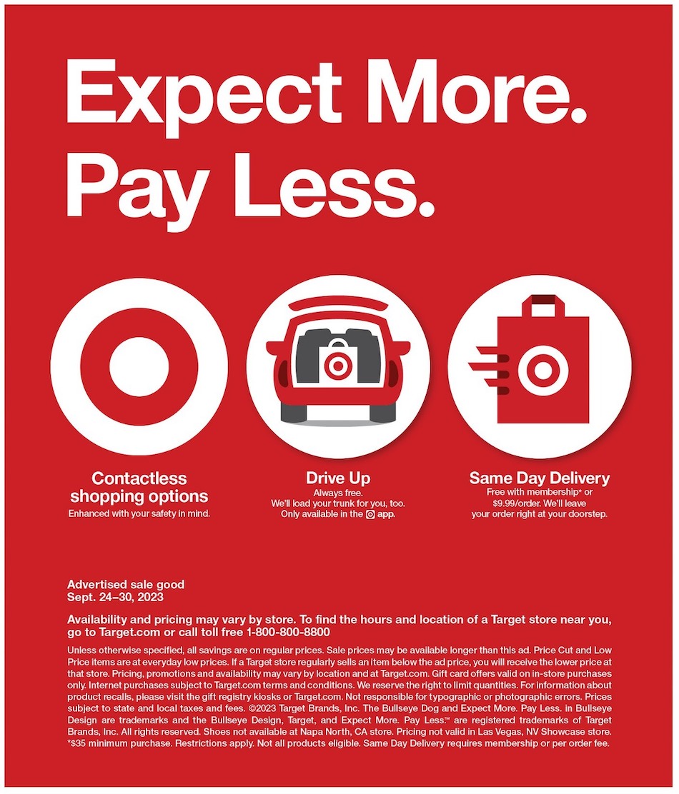 Target Weekly Ad page 28