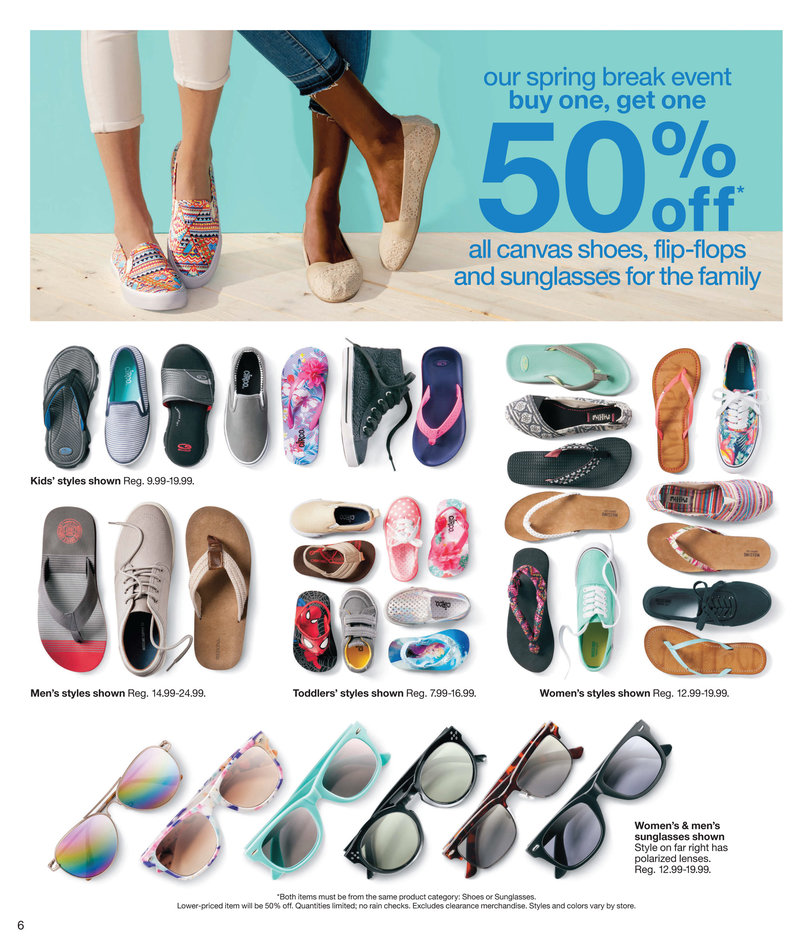 Target Weekly Ad Swimwear Sale March 2015 page 6