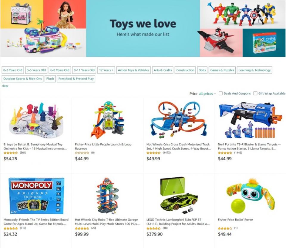Top Toys Ads
