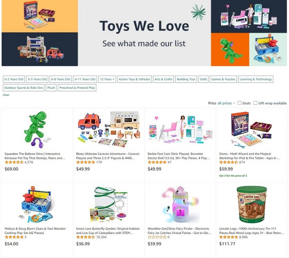 Top Toys Ads