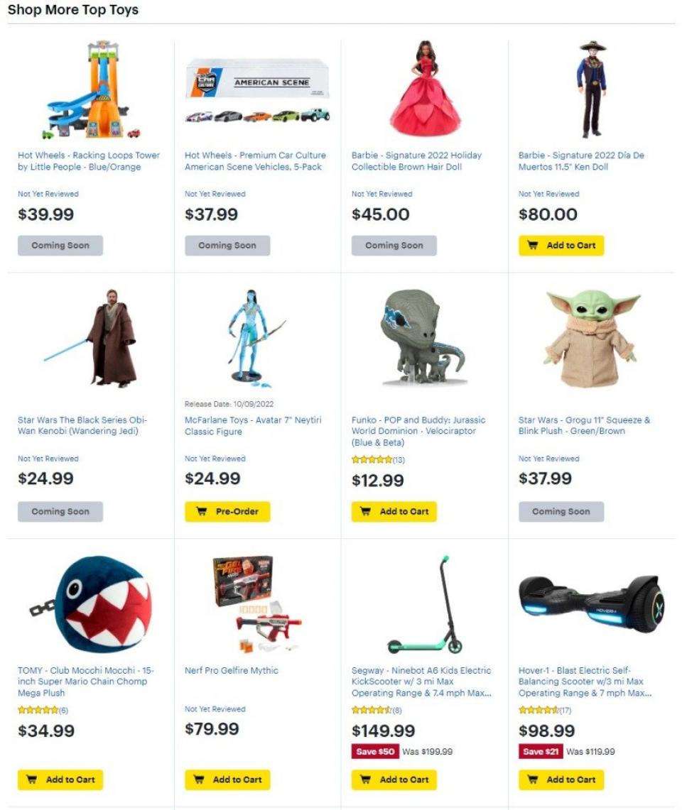 Top Toys Ads