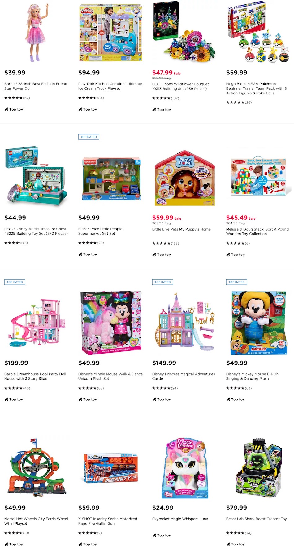 Top Toys Ads