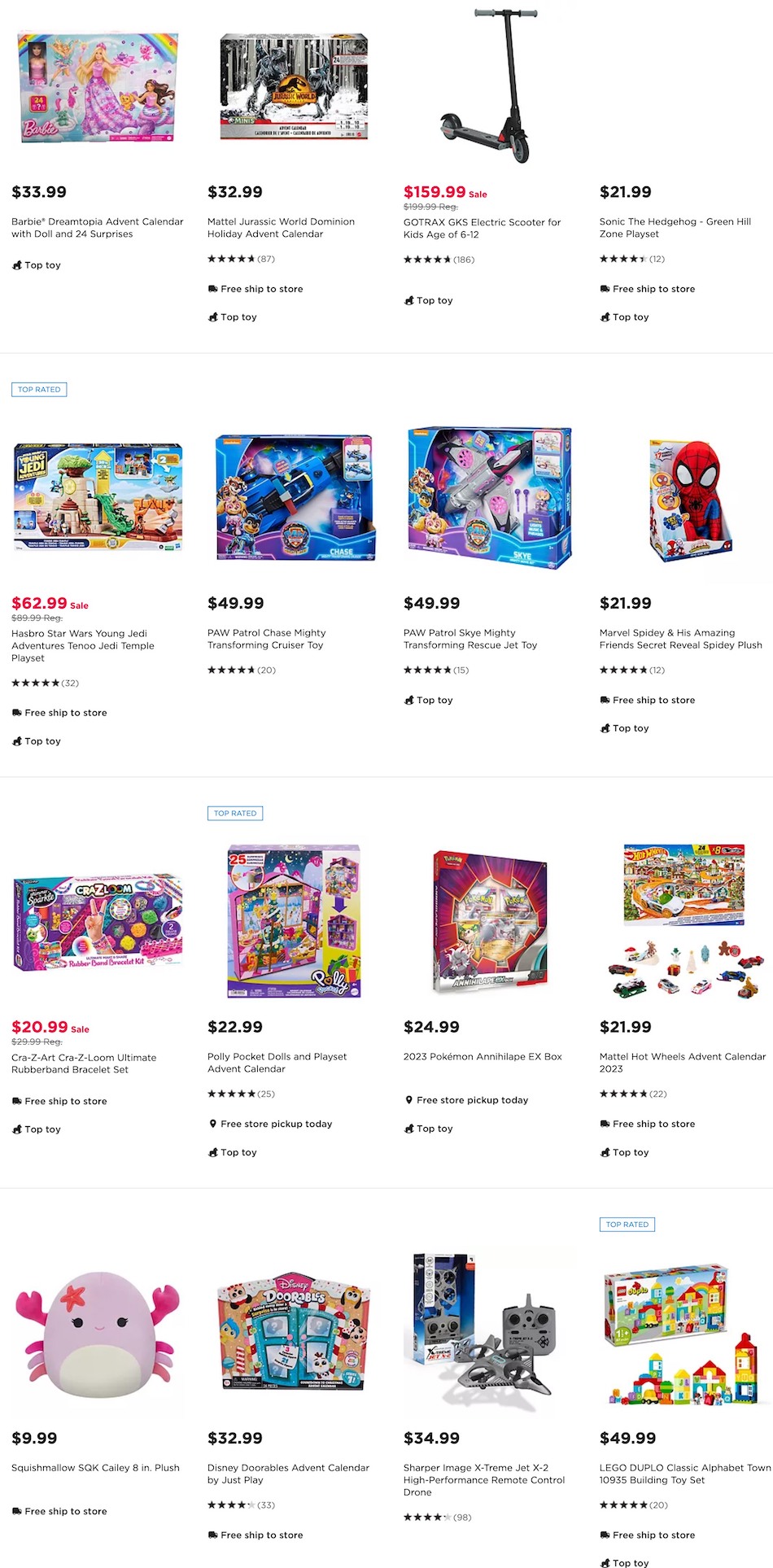 Top Toys Ads page 8