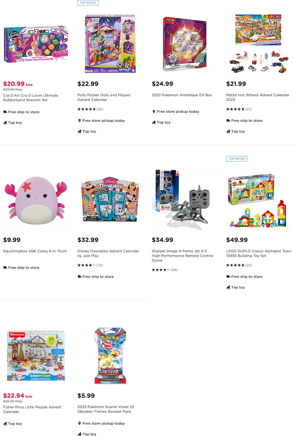 Top Toys Ads page 9