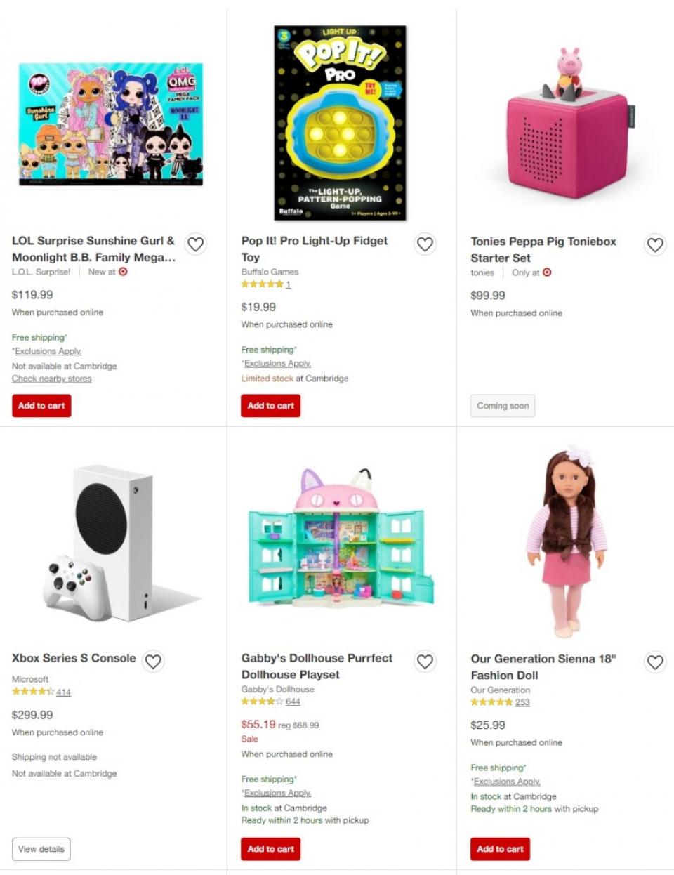 Top Toys Ads