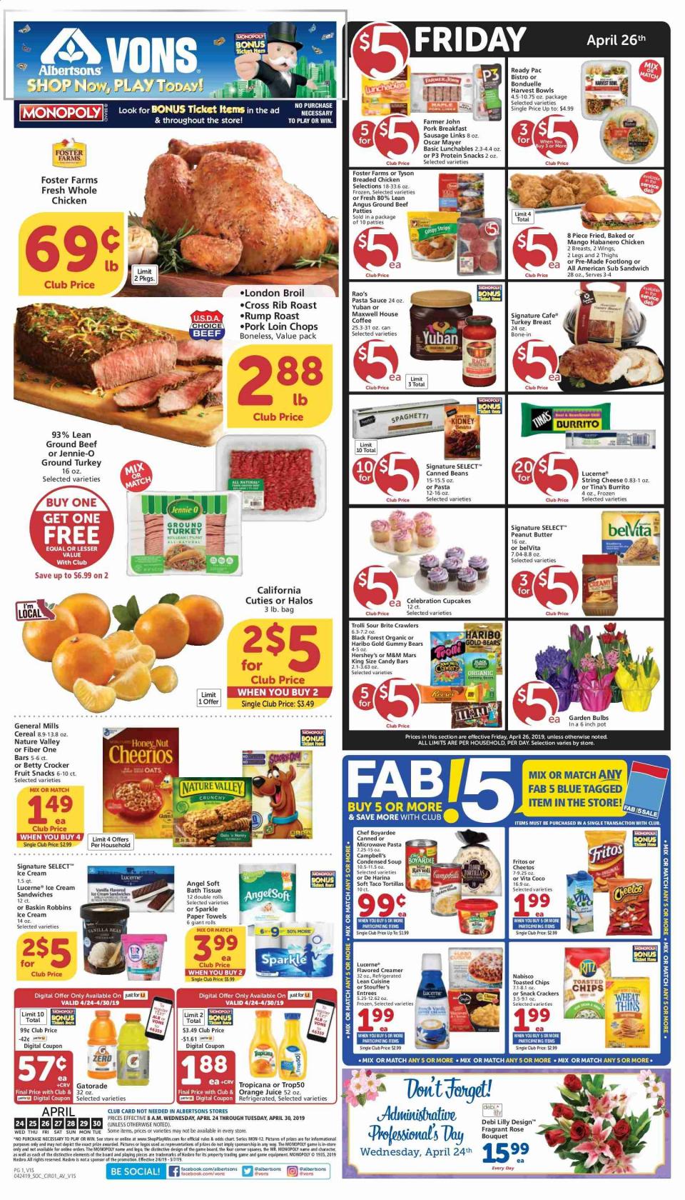 Vons Weekly Ad