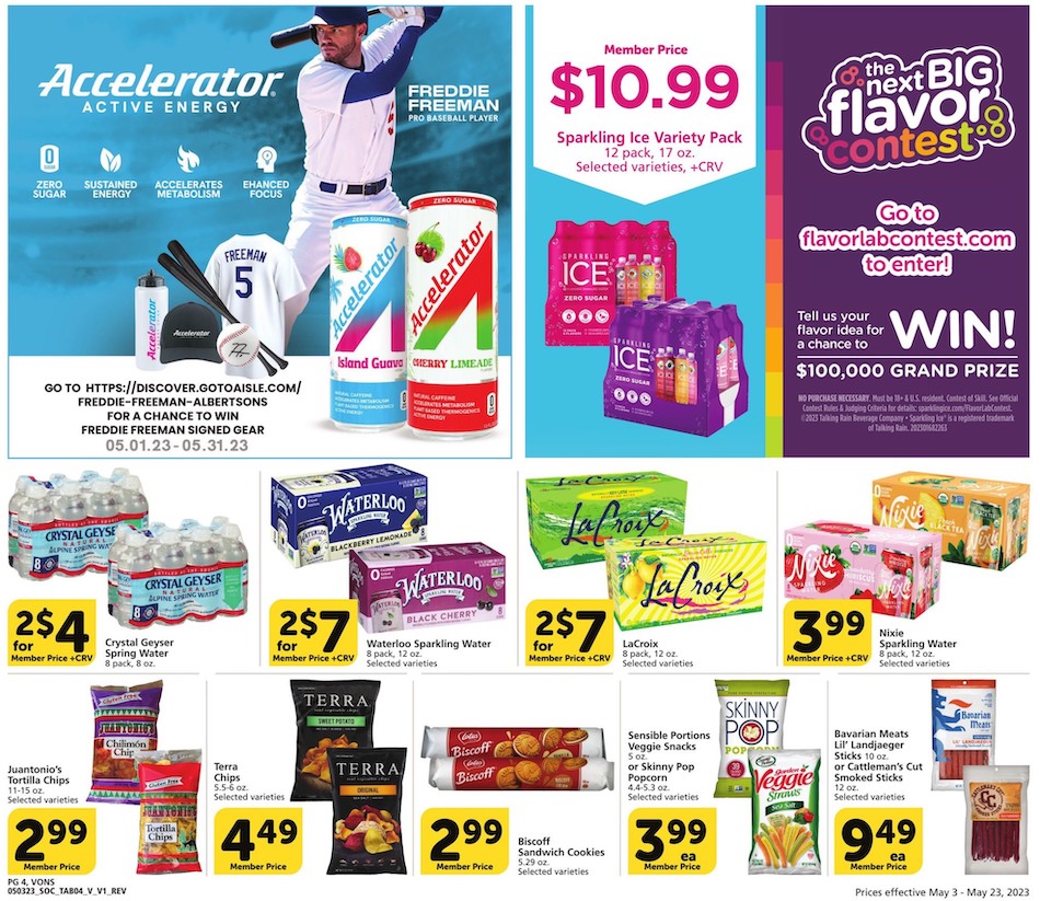 Vons Weekly Ad page 4