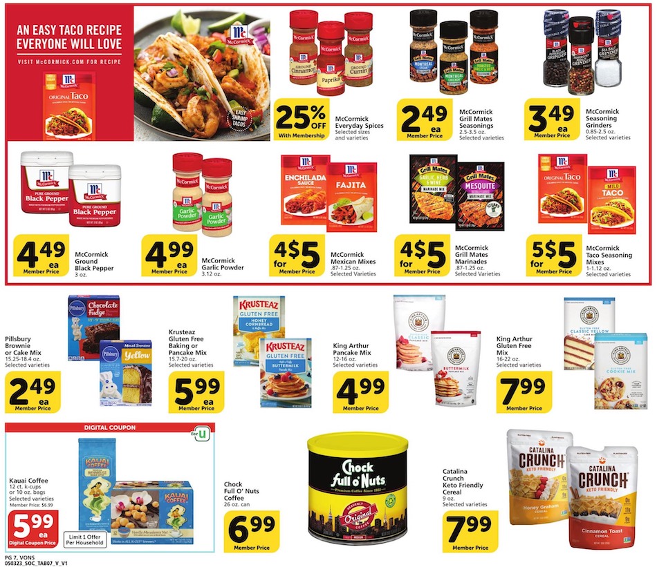 Vons Weekly Ad page 7