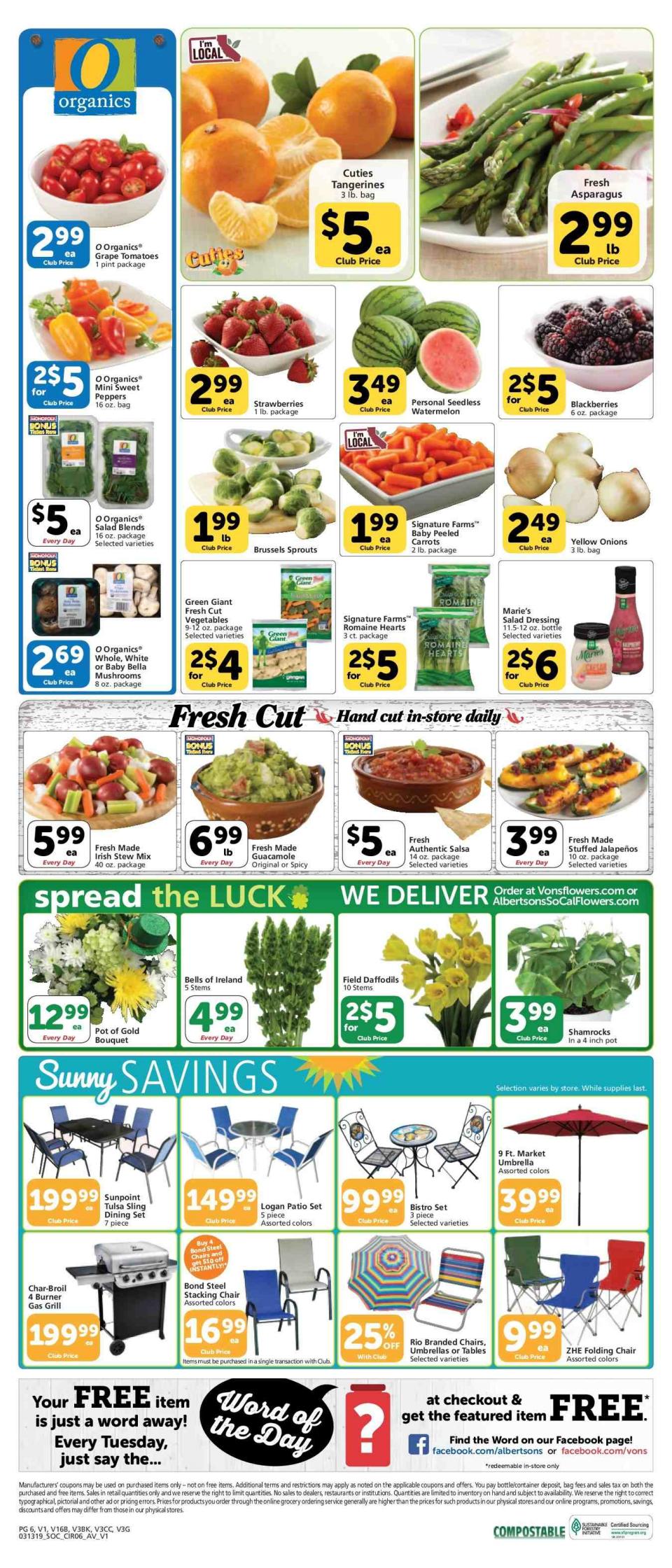 Vons Ad Mar 13 - 19, 2019 | WeeklyAds2