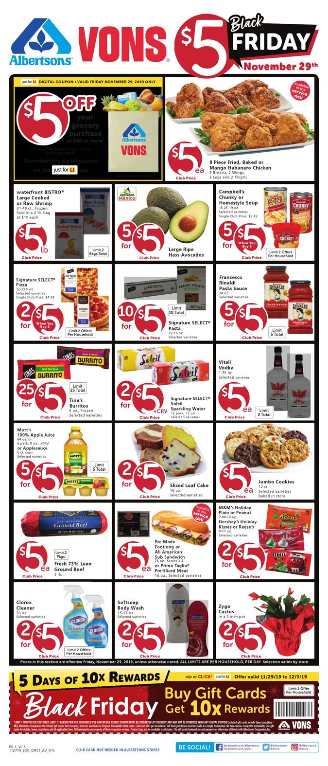 Vons Ad Nov 29 - Dec 3, 2019 | WeeklyAds2