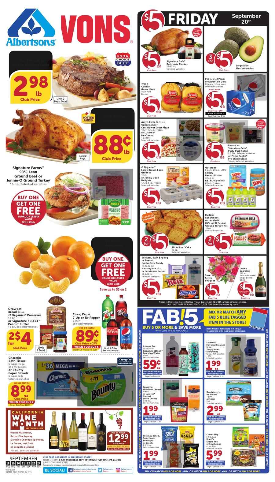 Vons Weekly Ad