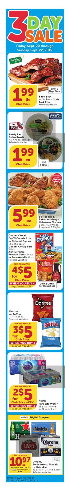 Vons Weekly Ad