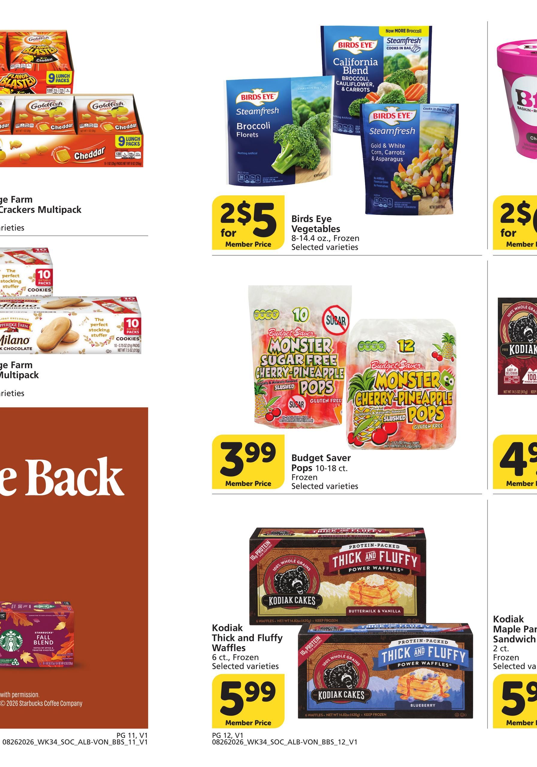 Vons Big Book of Savings August 26 - September 22, 2026 page 19