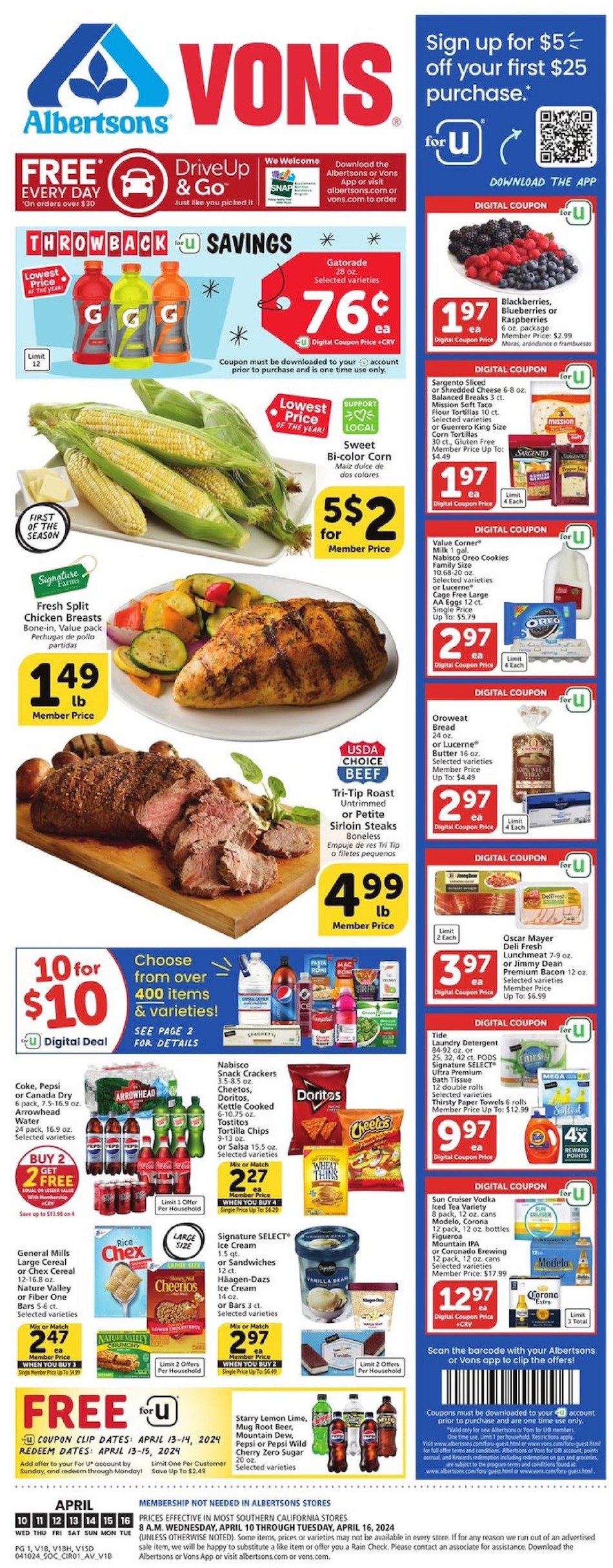Vons Weekly Ad