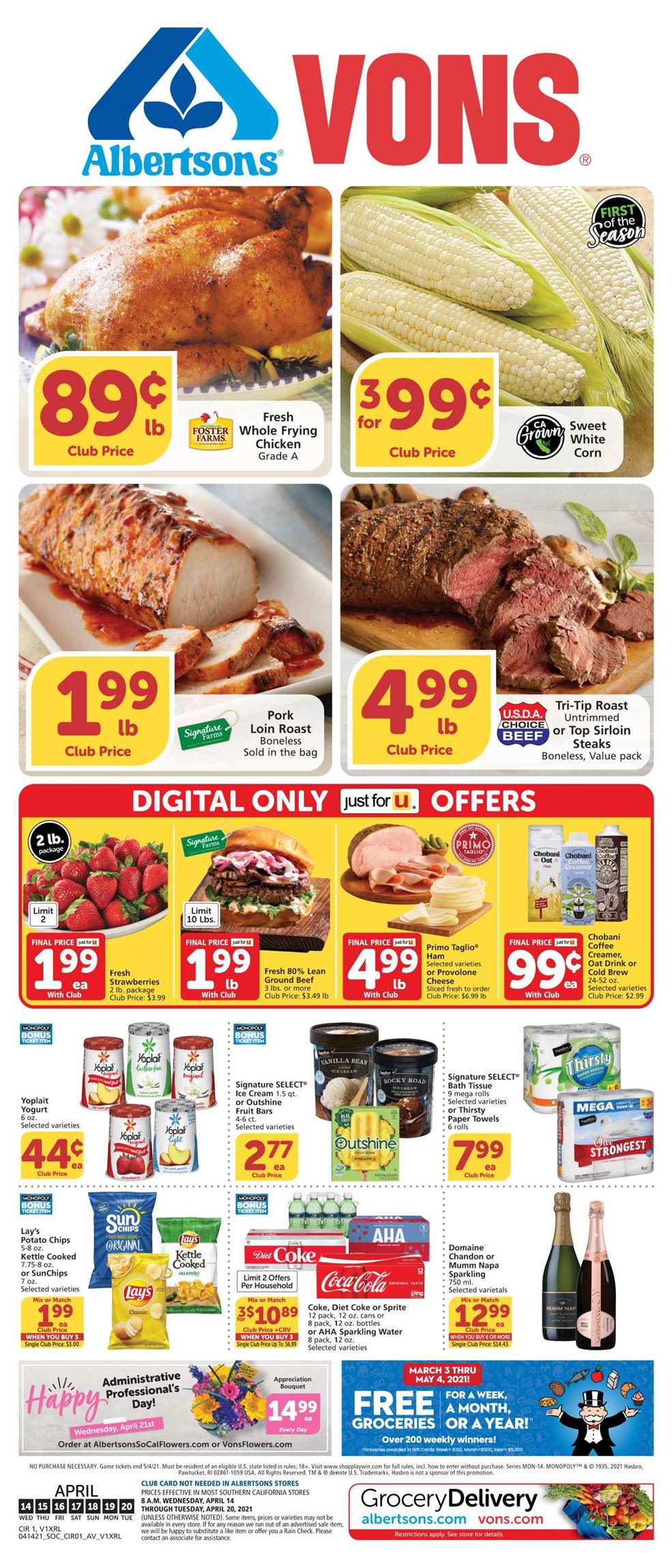 Vons Weekly Ad