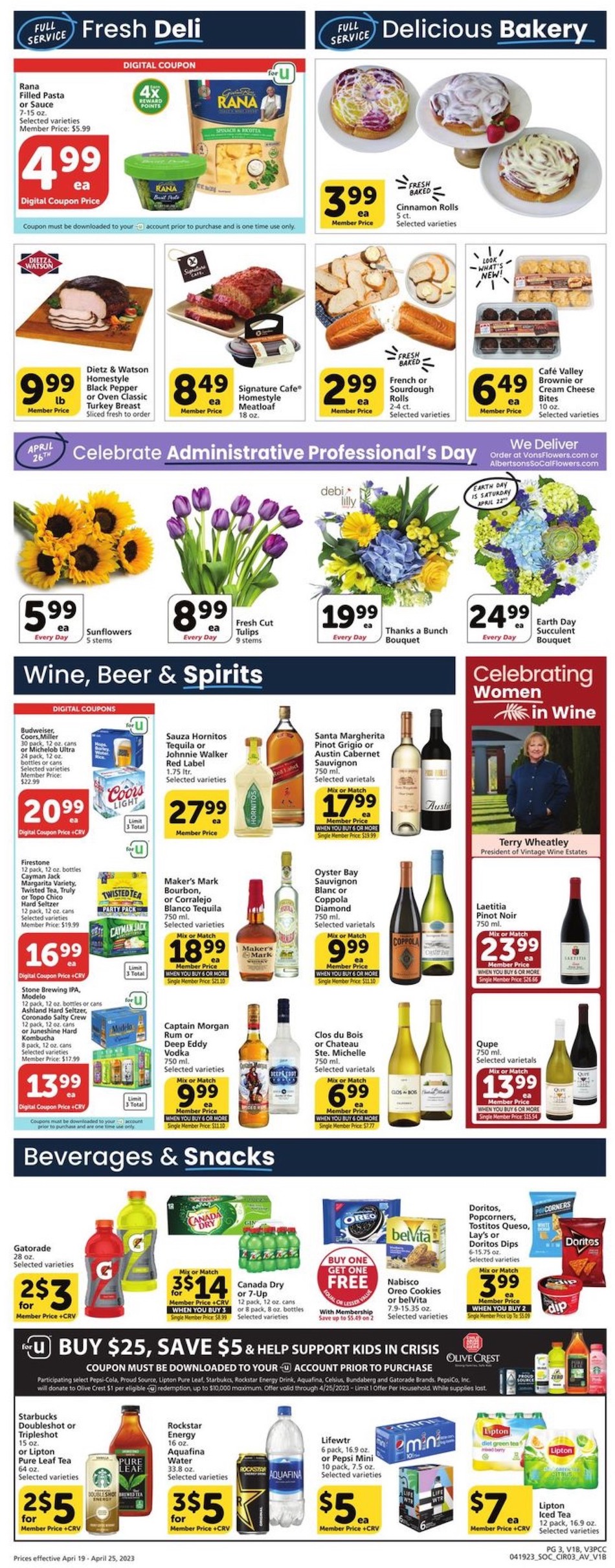 Vons Weekly Ad Sale Apr 19 - 25, 2023 | WeeklyAds2