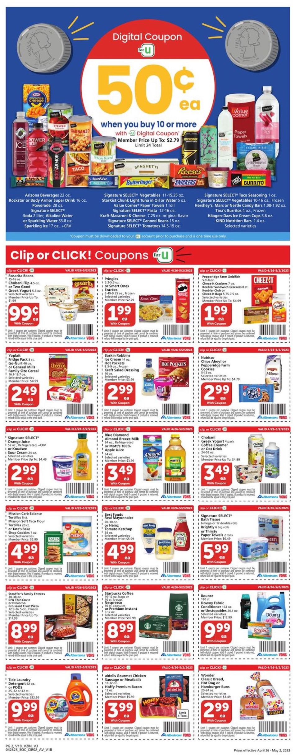 Vons Weekly Ad Sale Apr 26 - May 2, 2023 | WeeklyAds2