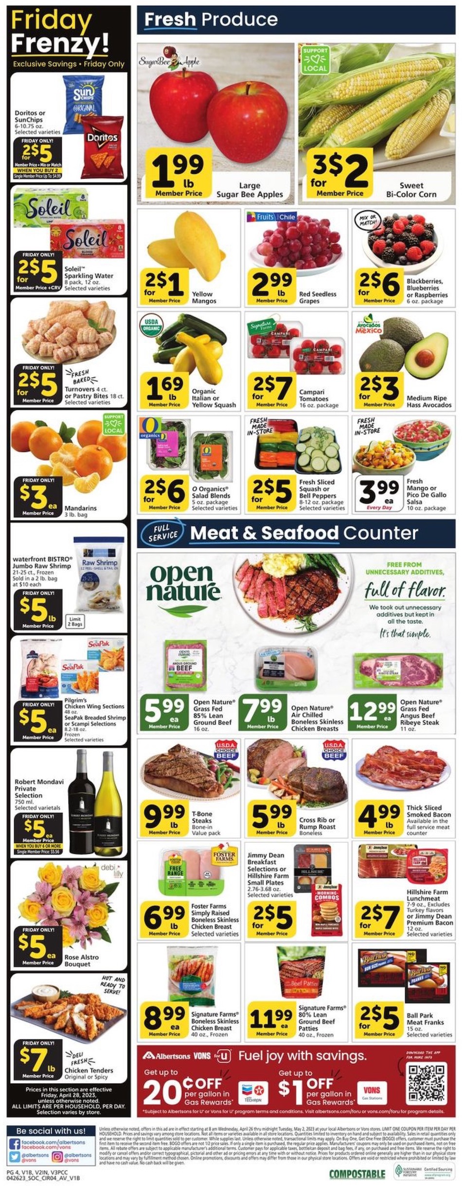 Vons Weekly Ad Sale Apr 26 - May 2, 2023 | WeeklyAds2