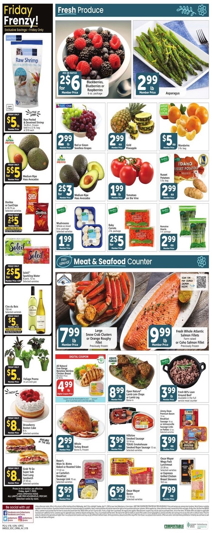 Vons Weekly Ad Easter Apr 5 - 11, 2023 | WeeklyAds2