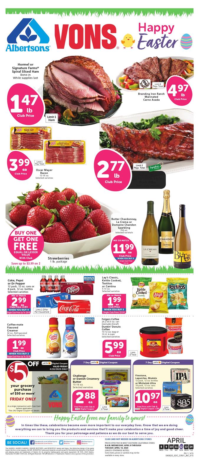 Vons Weekly Ad